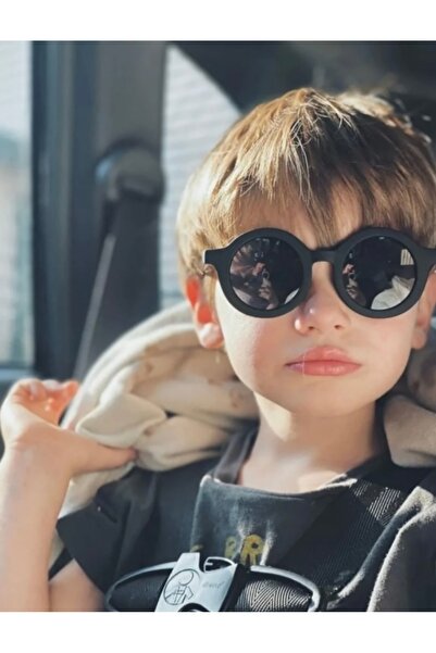 FIERA JEWELRY Black 0-10 Years Old Children's Sunglasses