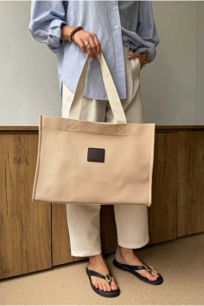 Mupa Shoes Women's Hand and Shoulder Bag CREAM