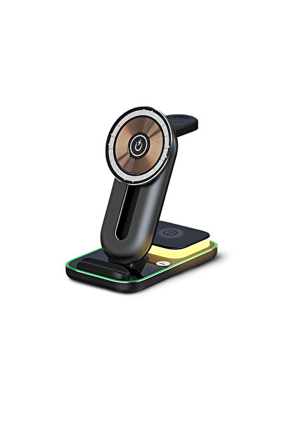 Phixi MG40 3 IN 1 MAGNETIC WIRELESS STANDLI ŞARJ SETİ