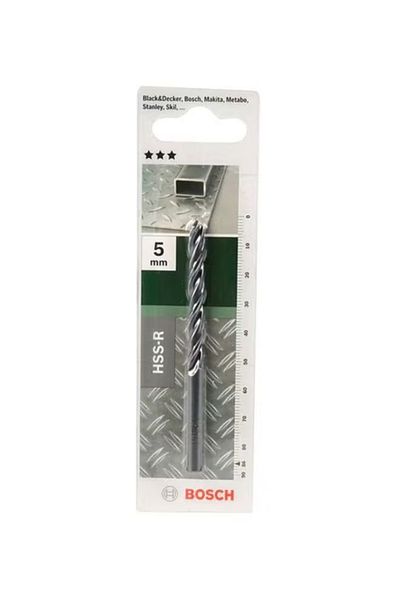 Bosch Chisel‑Edge Drill Bit – Silver Finish