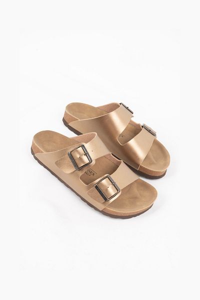 Roy Jones Unisex Ορθοπεδική Σόλα Comfort Μοντέλο Παντόφλες Διπλή Πόρπη με Πόρπη Καθημερινά Άνετα Παντόφλες εσωτερικού χώρου