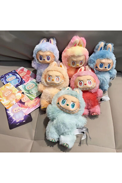 ROWENAROSE POP MART Labubu The Monsters Tasty Macarons Tekli Figür Seti