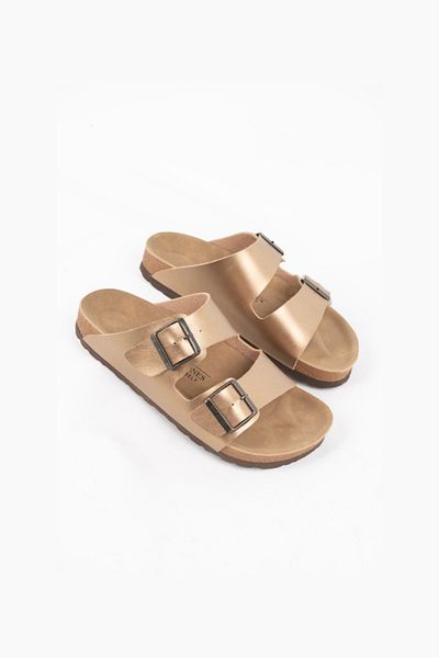 Roy Jones Unisex Ορθοπεδική Σόλα Comfort Μοντέλο Παντόφλες Διπλή Πόρπη με Πόρπη Καθημερινά Άνετα Παντόφλες εσωτερικού χώρου
