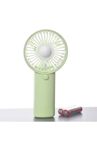 idolavm Taşınabilir İnce Kalem Pilli Mini El Vantilatörü Fan Küçük