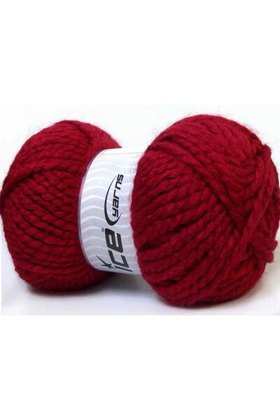 Ice yarns 2 × 150 جرام. صوف الألبين الألبكا، ألكا، أكريليك بوردو فاخر، ألكا، ...