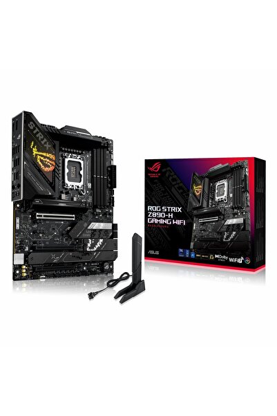 ASUS ROG Strix Z890-H Gaming WiFi DDR5 (9066MHz)OC M.2 HDMI/DP/USB-C PCIe 5.0 1851P ATX Anakart