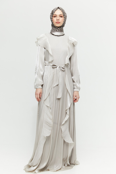 Setrms Volan Detaylı Elbise