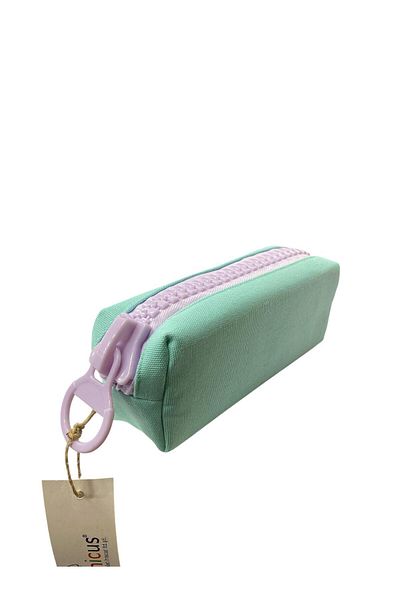 tüftürük Unicus Linen Pastel Thick Zipper Pencil Case