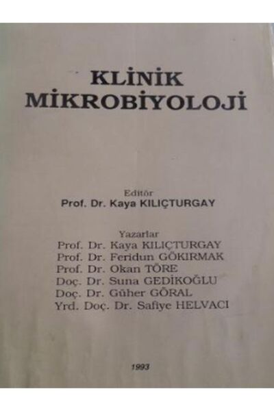 Tudem Yayınları Klinik Mikrobiyoloji - 1993 Yılı İlk Baskısı - Onur Yay - Pro...