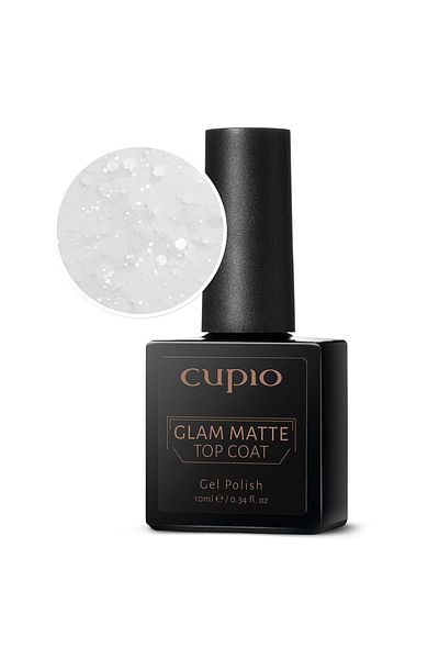 Cupio Glam matný vrchný lak - elegantný