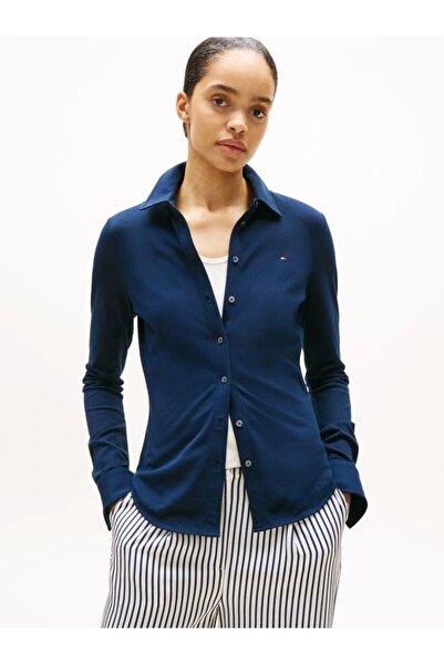 Tommy Hilfiger 1985 SLIM PIQUE BTN LE LS