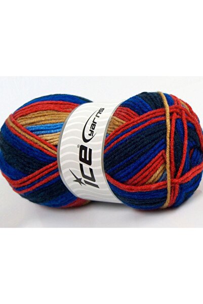 Ice yarns (4 قطع 100 جرام) مجموعة من 4 قطع من الأكريليك الفاخر من نايس بيبي ب...