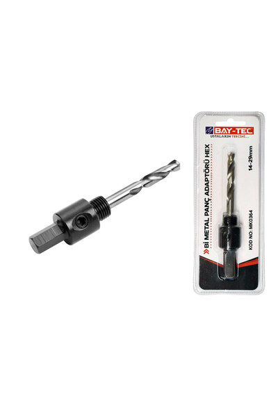 Genel Markalar MK0364 Bimetal Panç Adaptörü HEX 14-29 mm
