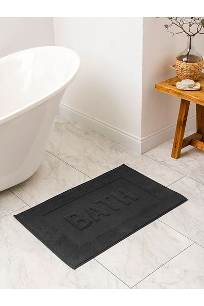 LC Waikiki Summer Collection Lettering Embroidered Bath Mat 50X80 cm City