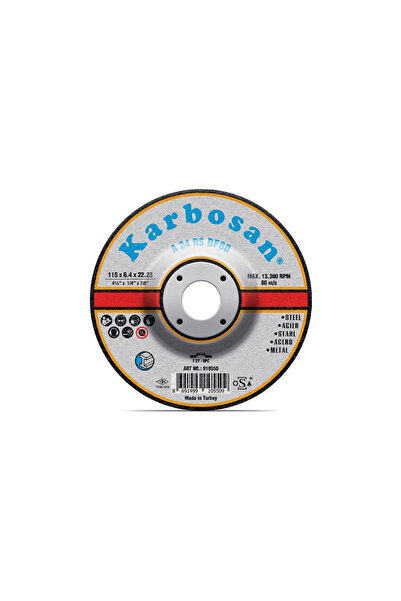 KARBOSAN 115x6.4x22 Metal Taşlama Taşı NK