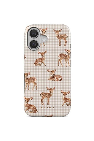 BURGA Carcasă Bambi pentru iPhone 16 cu strat dublu