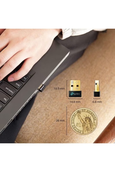 TP-LINK UB500 Bluetooth 5.4 Nano USB Adapter – Black