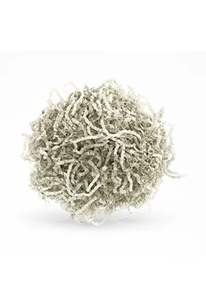 SUMO White Crinkle Z Zigzag Pelur Crimping Paper 500 Gr Ornamental Filling Material White Paper Gift Box Ornament