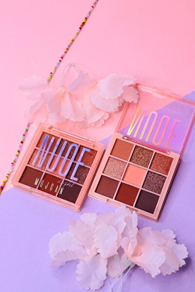 Genel Markalar 9'lu Light Nude Sedefli Ve Mat Içerikli Far Paleti