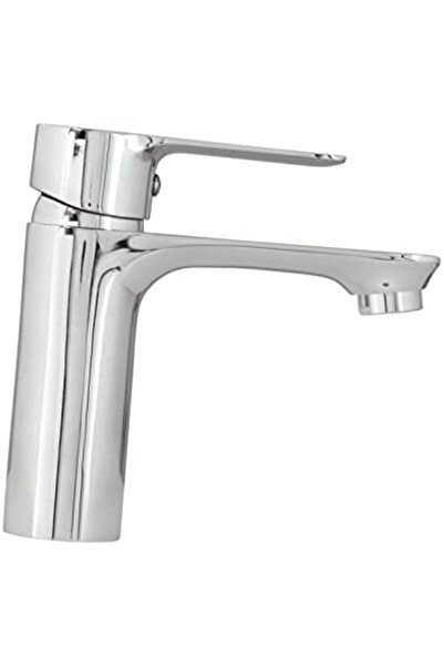Reef Poppy Silver Chrome Wash Basin Tap - Bathroom Sink Faucet with Easy Operation & Modern Design