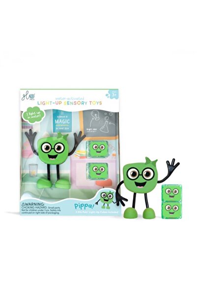 Glo Pals Jucărie senzorială luminoasă Pippa - Glo Pal, Verde