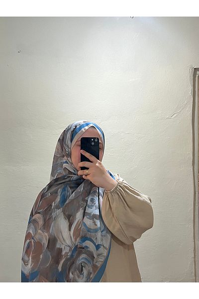 BOUTİCON Soft Batik Rose Shal