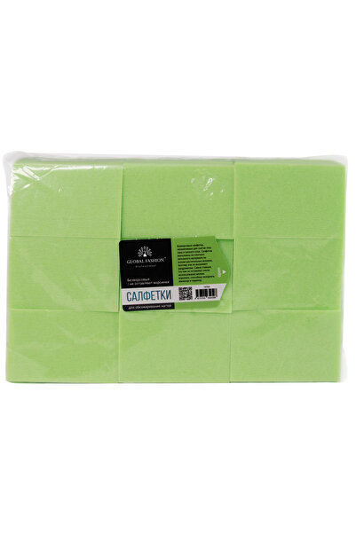 GIRLS CORNER Lint-free nail wipes, 1000 pcs, green color