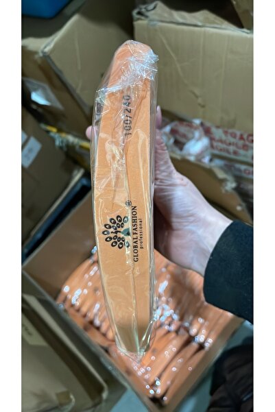 global fashion Λίμα νυχιών Global Fashion 100/240, πορτοκαλί χρώμα