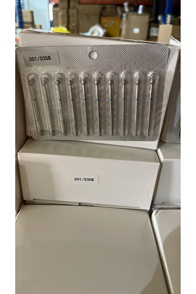 global fashion Bit de diamant pentru cuticule, formă de sferă, brau albastru 001/035B