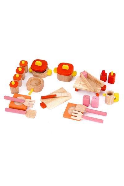 BALATOYZ Wood - Miniature Stove Set