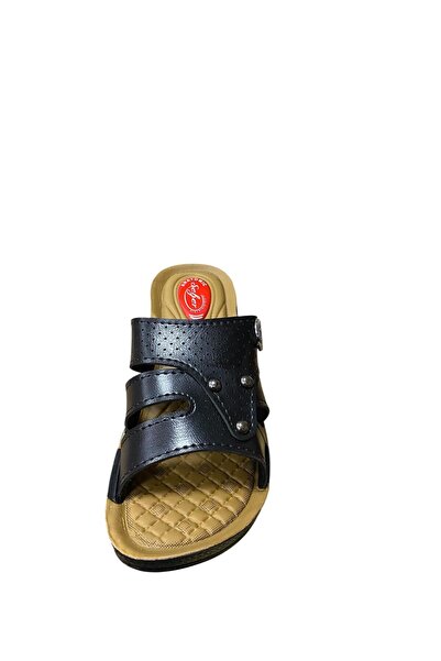 by efe Women's Wedge Heeled Slippers