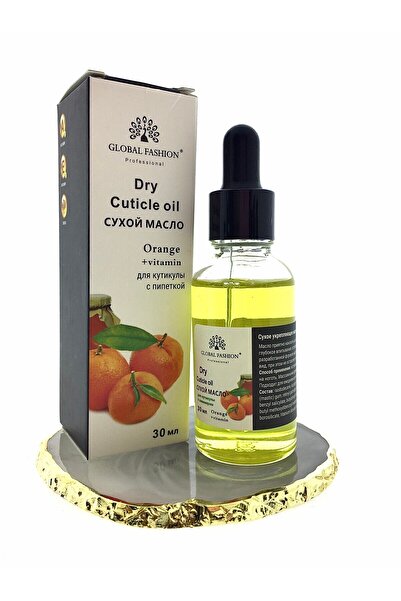 global fashion Ulei de cuticule cu pipetă, aromă de portocală, Global Fashion...