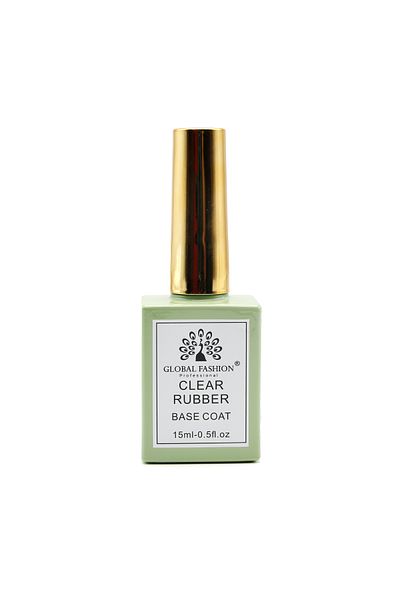 global fashion Bază transparentă pentru unghii, 15 ml, Clear VE110
