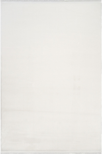 Apex Halı Safran 8121 Ekru Yumuşak Dokulu Düz Desenli Dokuma Modern Kaliteli ...