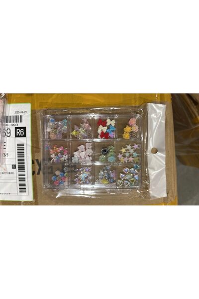 global fashion Σετ ογκωδών τρισδιάστατων φιγούρων για μανικιούρ D-5