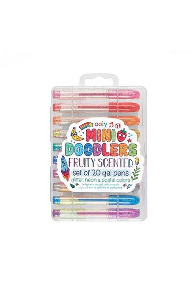 Ooly Mini Doodlers Scented Gel Pens, Set of 20
