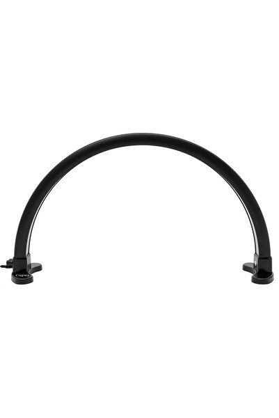 Cupio Kozmetická LED lampa Half Moon Grande - čierna