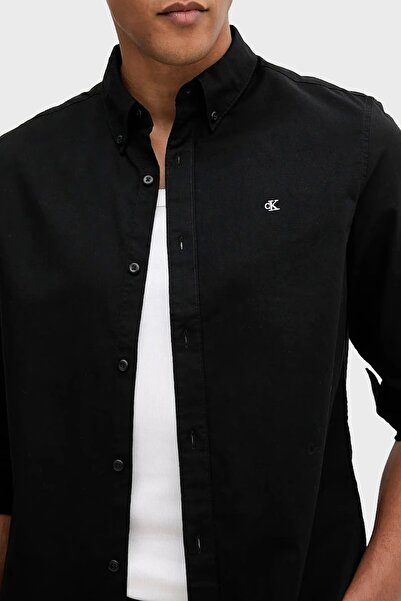 Calvin Klein Erkek Siyah Diğer Gömlekler