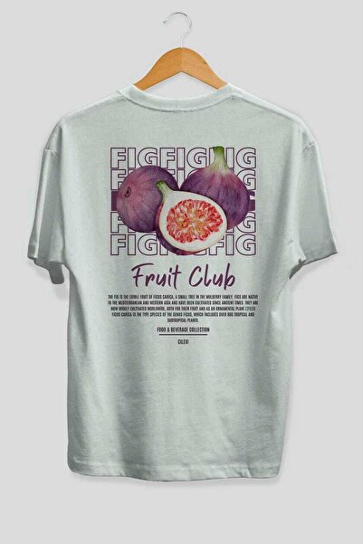 Ankhises Μπλουζάκι με στάμπα με φιγούρα πίσω λευκό oversize ανδρικό γυναικείο βαμβακερό μπλουζάκι με λαιμόκοψη