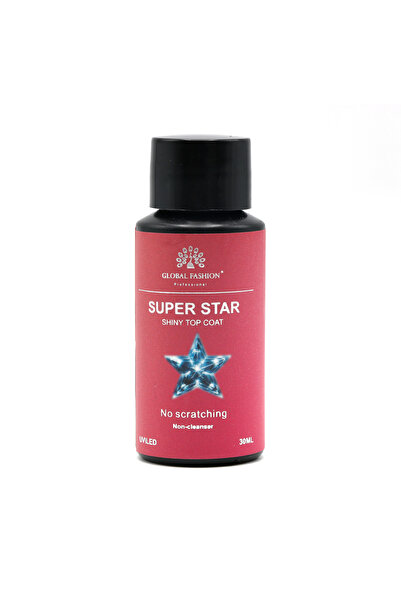 global fashion Superstar Shiny Nail Top, Παγκόσμια μόδα, 30 ml