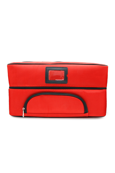 global fashion Geantă pentru produse cosmetice, culoare roșie