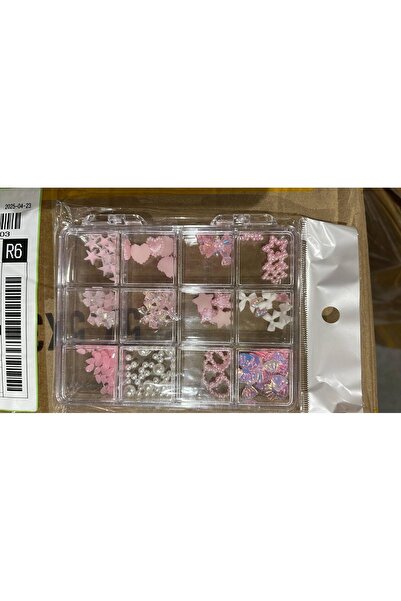 global fashion Σετ ογκωδών τρισδιάστατων φιγούρων για μανικιούρ D-6