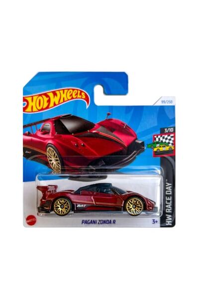 HOT WHEELS Masinuta metalica Hot Wheels, Pagani Zonda R, 1:64, Rosu