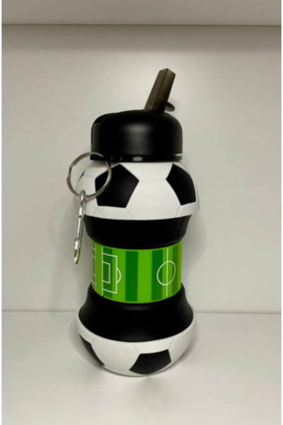 çt çeçem ticaret 100% Silicone Pop-Up Water Bottle and Flask for Children Adult Sports Water Bottle 550 ml Pop-Up