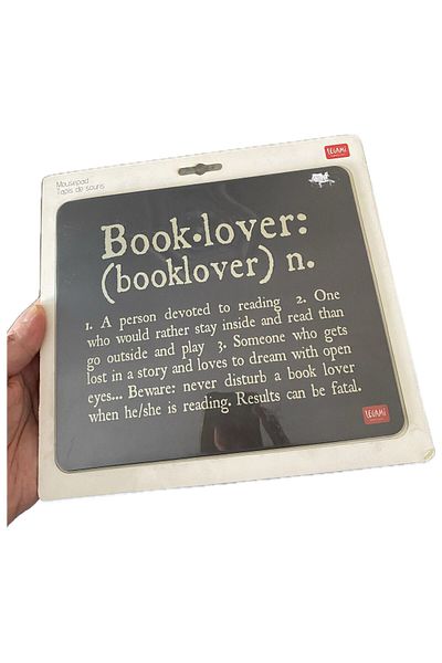 Legami Booklover Mouse Pad Computer Bottom