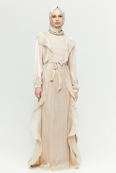 Setrms Volan Detaylı Elbise