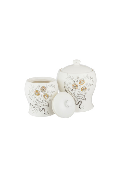 Abareek Al Safa Ceramic spice jars. 4 pieces