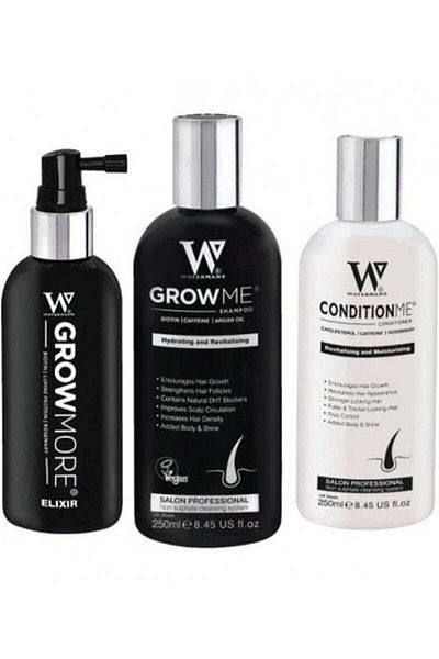 Watermans Hair Growth & Thickening Set (Shampoo + Conditioner + Serum)