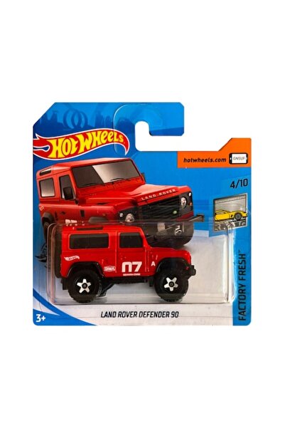 HOT WHEELS Masinuta Metalica Hot Wheels, Land Rover Defender 90 Factory Fresh 2020, 1:64, Rosu