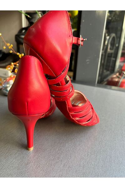 bitangosu 7.5 cm 11 Pont Multi-Band Model Tango, Dance and Salon Shoes